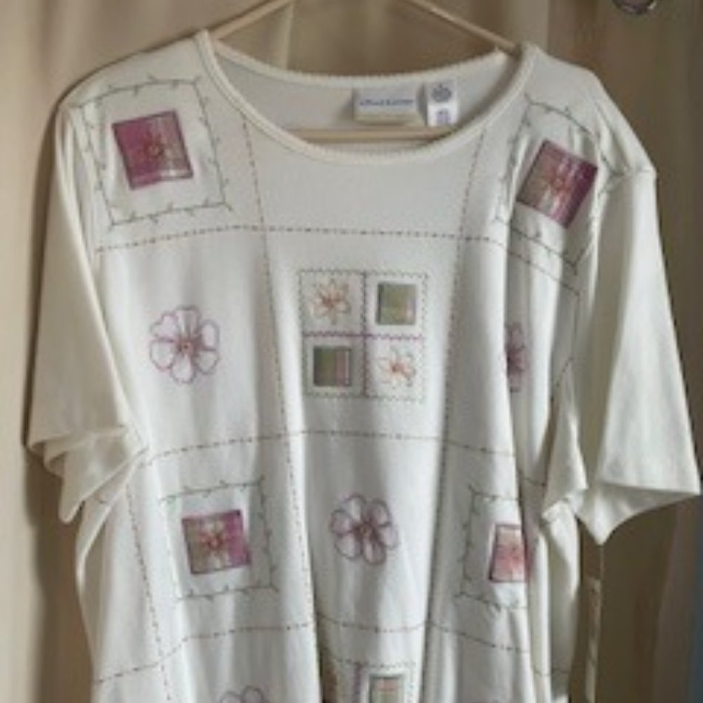 Alfred Dunner blouse NEW with tags!